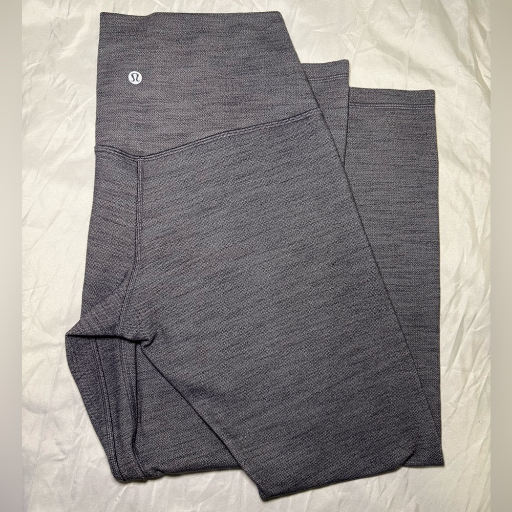 Lululemon Size 8 Gray Full Length Leggings